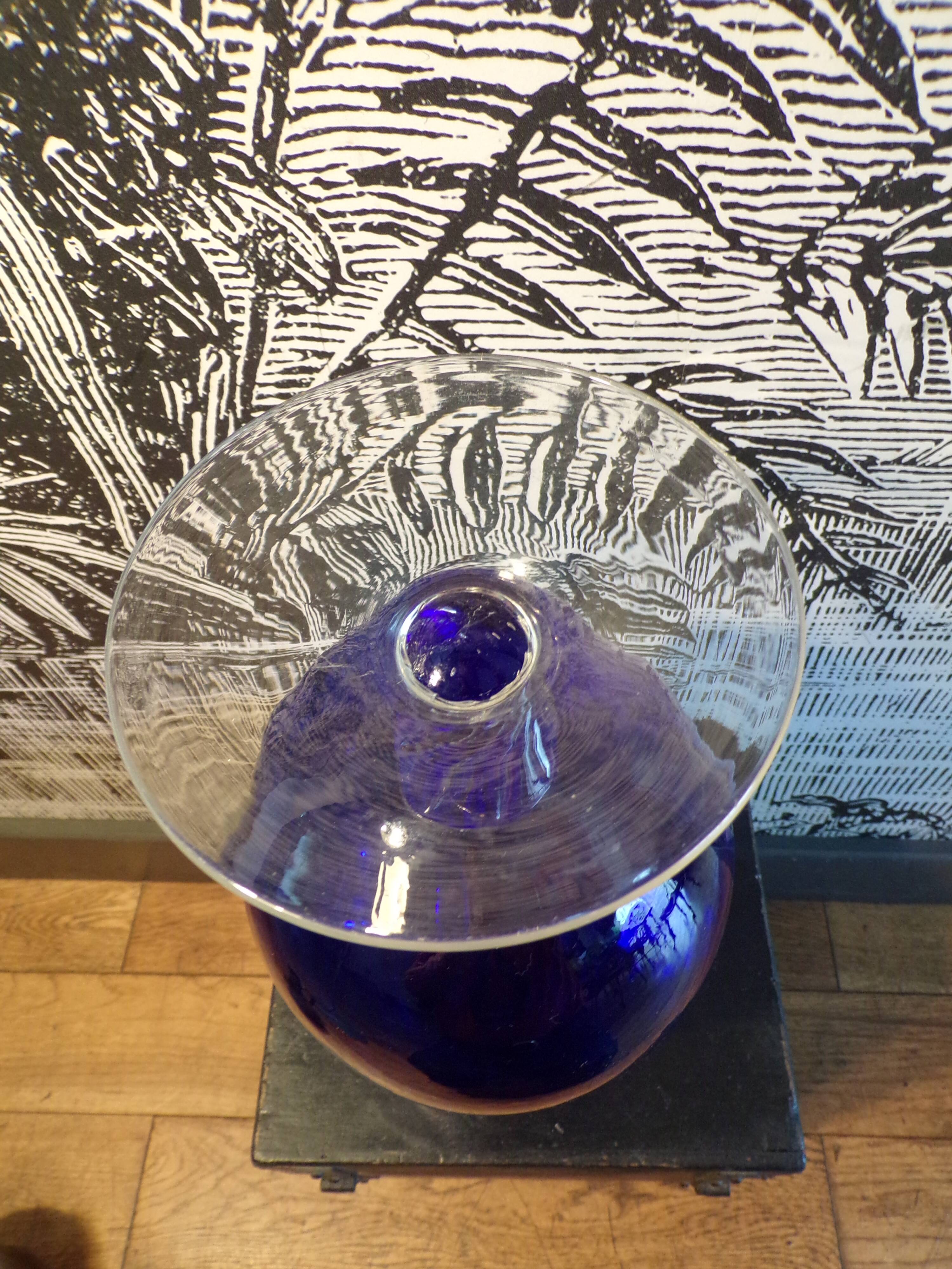 Blue Empoli vase