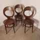 3 chaises bistrot Baumann modèle Mouette