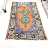 Colourful Oushak Turkish Carpet