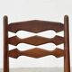 Set of four dining chairs by Guillerme & Chambron