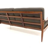 Scandinavian 3-seater sofa in rosewood, Denmark, 1960