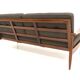 Scandinavian 3-seater sofa in rosewood, Denmark, 1960