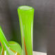 Pair of large flower vases in glass paste from the 70s-80s.