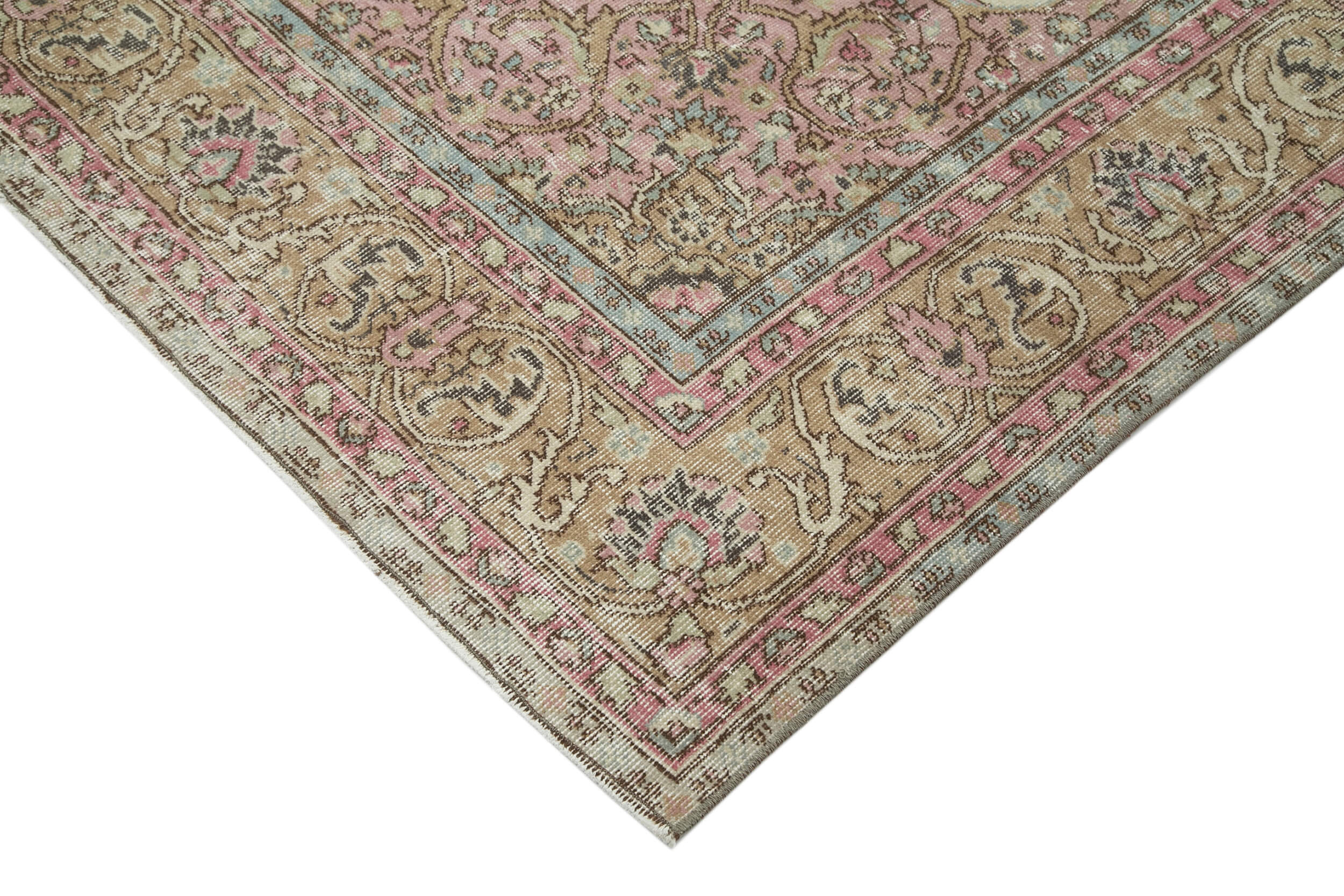 Hand-knotted wool turkish beige carpet 190 cm x 311 cm - 25054
