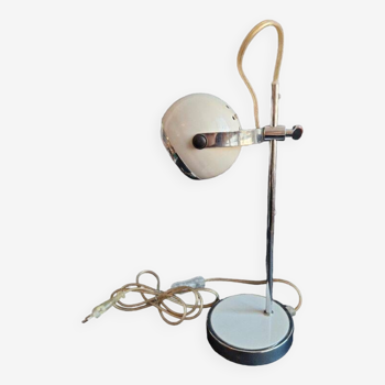 Vintage white Eyeball lamp