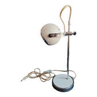 Vintage white Eyeball lamp