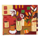 Contemporary painting bouquet of flowers oil on canvas still life
