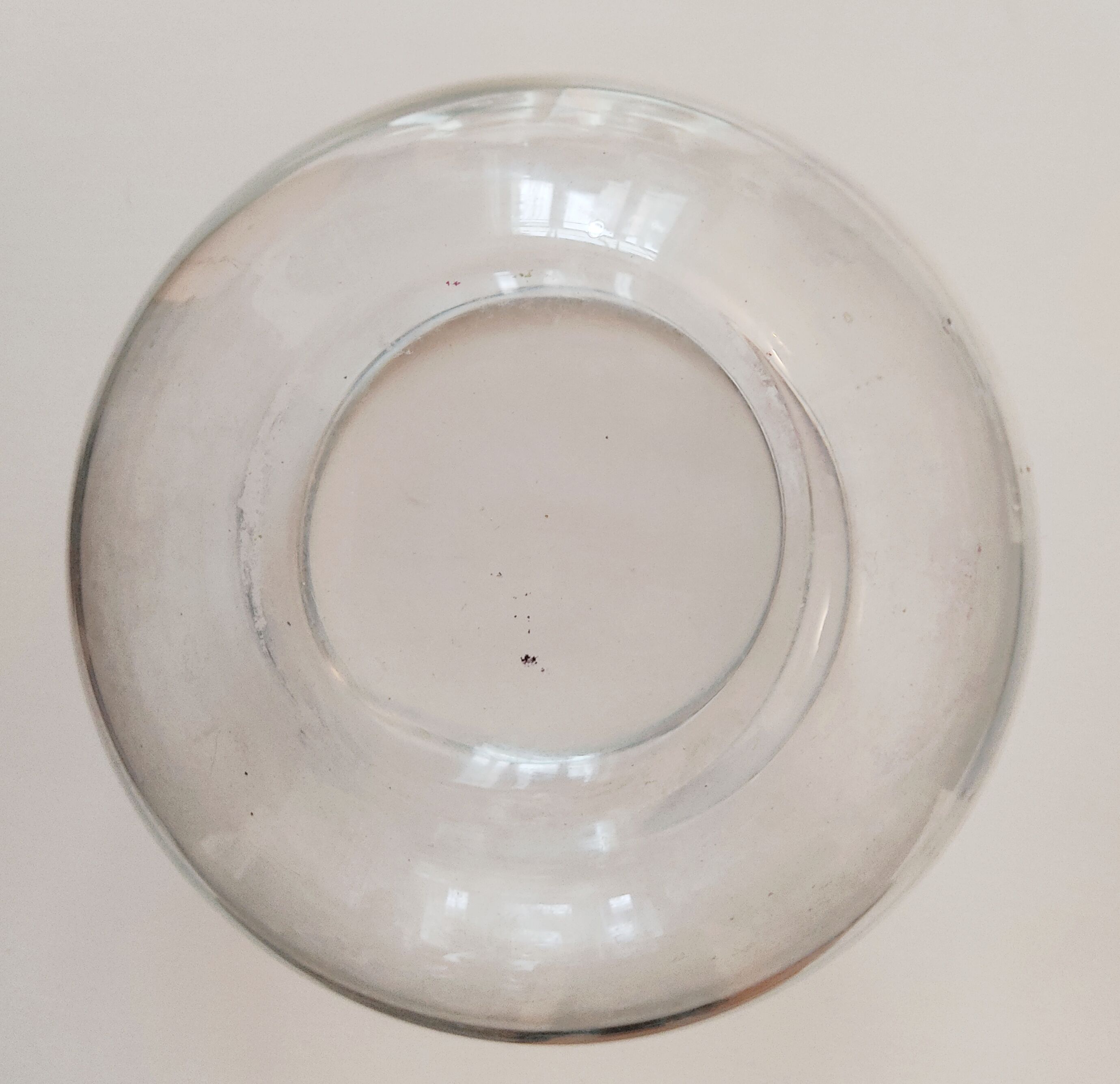Vase boule en verre Laque Line