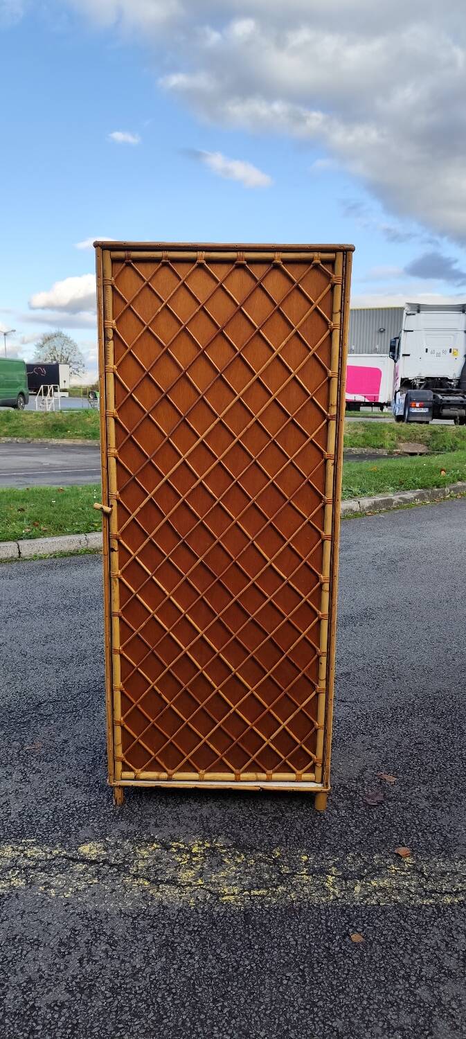 Rattan cabinet