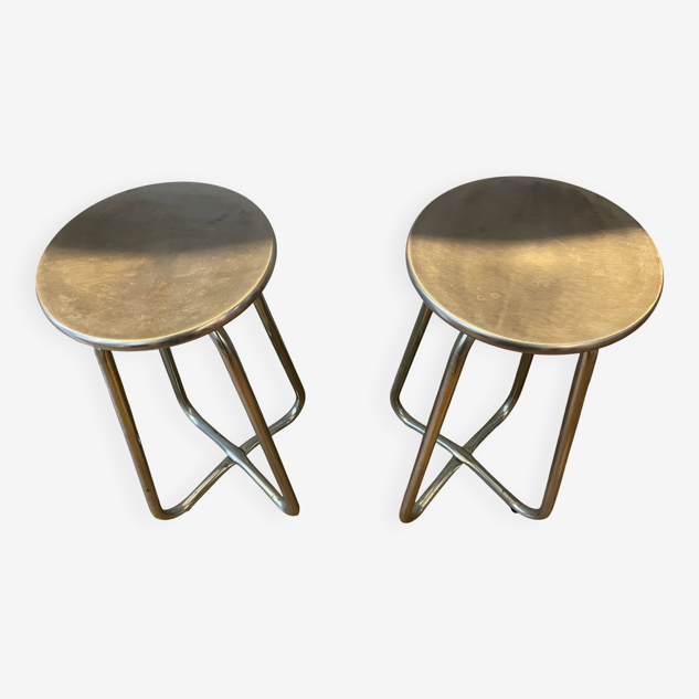 Set of 2 high stools by Habitat.