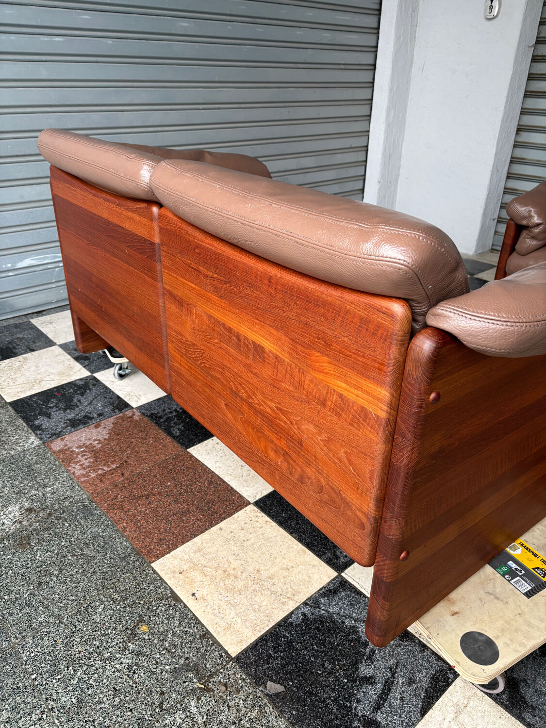 Canapé danois en teck massif Mikael Laursen