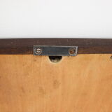 1970s Teak Wall Mirror, Denmark