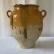 Glazed yellow confit pot – South-West of France – 19th century