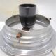 Art Deco globe ceiling lamp