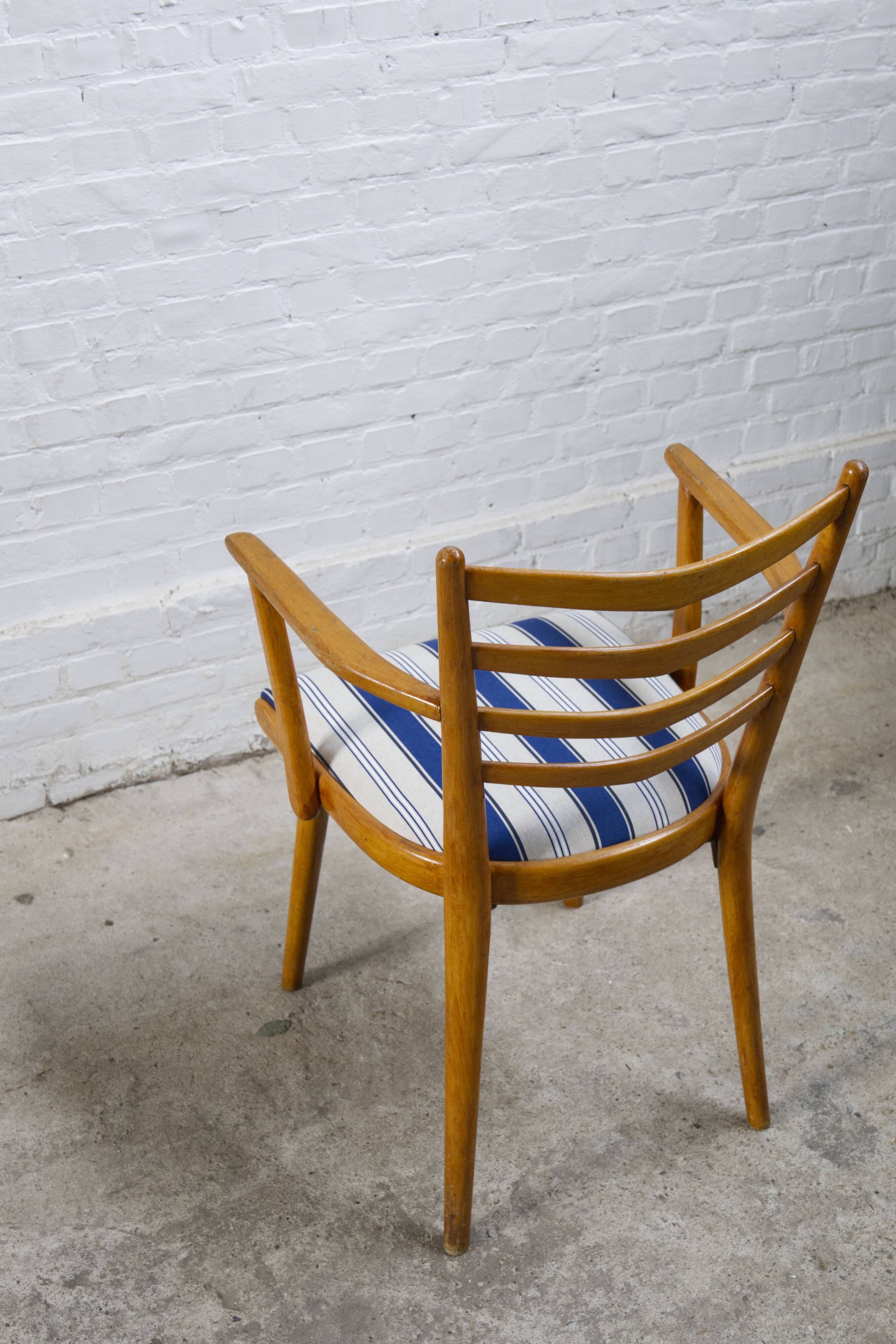 2x Thonet armchairs, 1960s