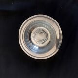 Crystal and silver metalding butter