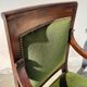 Empire chair with 19th lacrosse