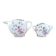 Teapot and sugar bowl