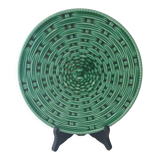 Ceramic dish Sarreguemines vintage 50s