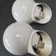 Pair of wall lamps Bo Niko vintage 60 70