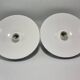 Enamelled sheet metal wall lights