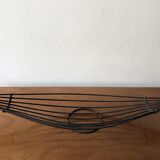 Vintage metal fruit basket