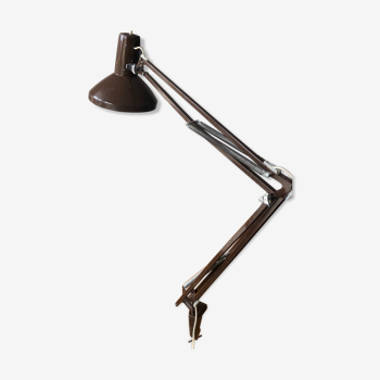 Ledu 231 brown architect lamp with vice