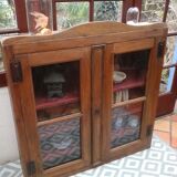 Oak display case