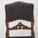 Pair of Antique Embossed Leather Chairs