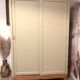 Wardrobe with sliding doors from the 50s/60s