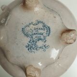 Ensemble cafetière et pot à lait St Amand et Hamage Nord modèle Régence