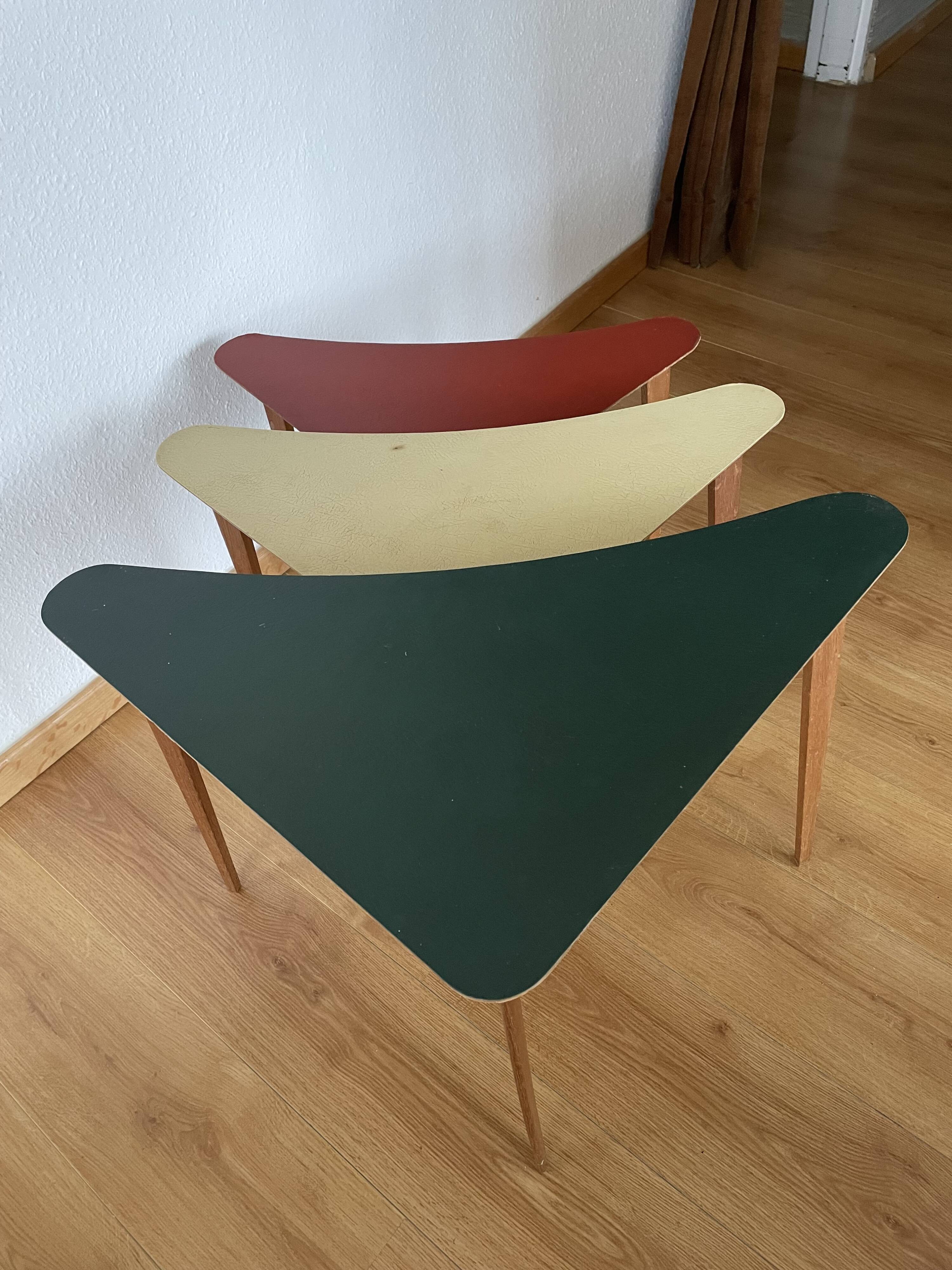 Scandinavian nesting tables 60s