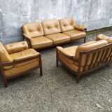 Scandinavian leather lounge