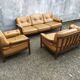Scandinavian leather lounge