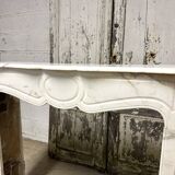 Louis XV style flat fireplace circa 1900