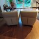 Paire de fauteuils cuir Ligne Roset tichka Didier Gomez