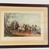 Engravings "The life of a gentleman, in all seasons"