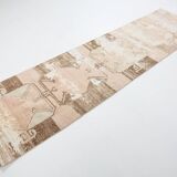 3x11 Rug For Kitchen Brown Beige Turkish Runner Rug, 86x325Cm SK 5286