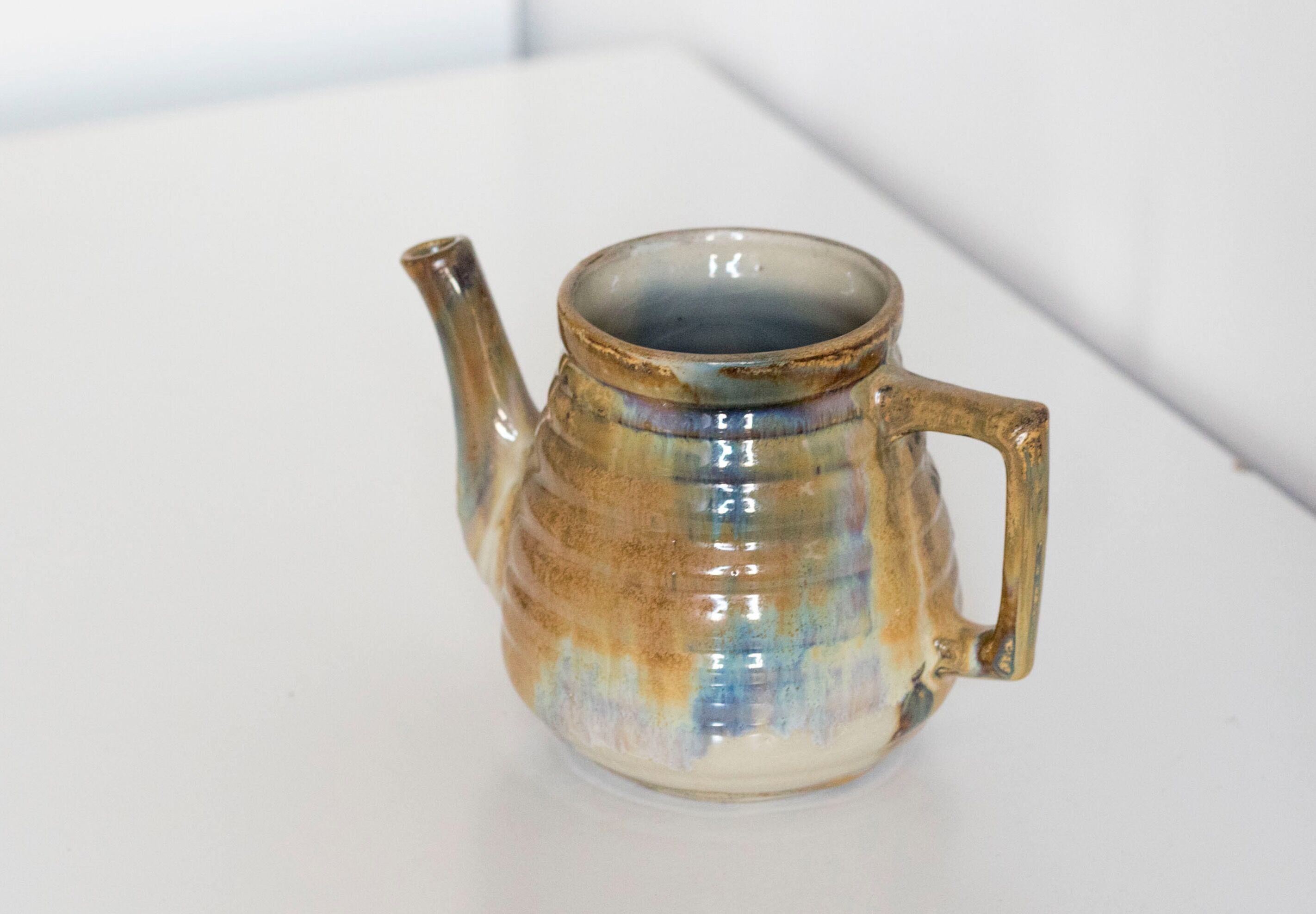 Vintage enamelled pitcher