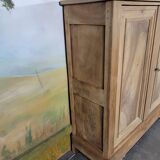 Light walnut low cabinet