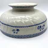 Saladier ancien sur piédouche Boch Frères Astre