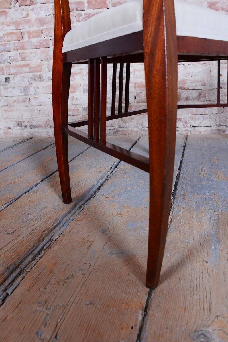Czech Art Deco Dining Table and Chairs by J. Kotěra for Josef Motka - Litovel, 1900s, Set of 4