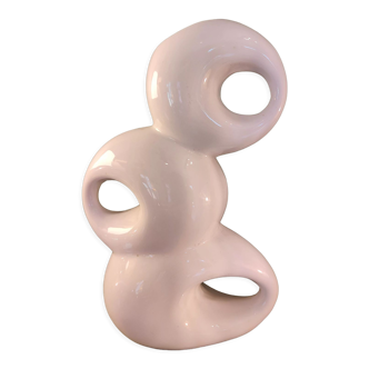 White design vase