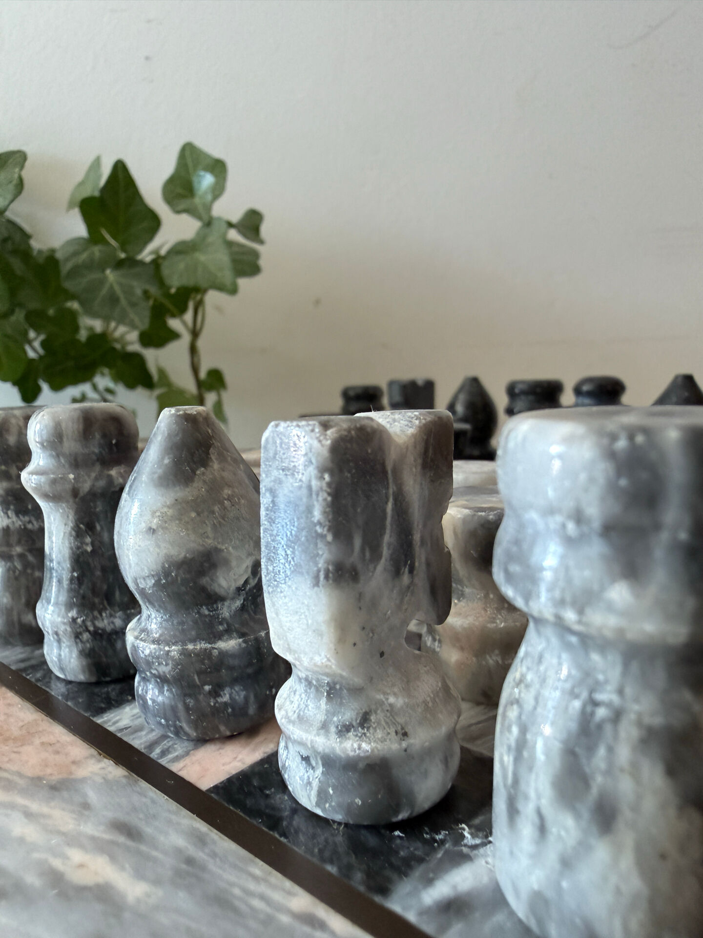 Onyx chess set