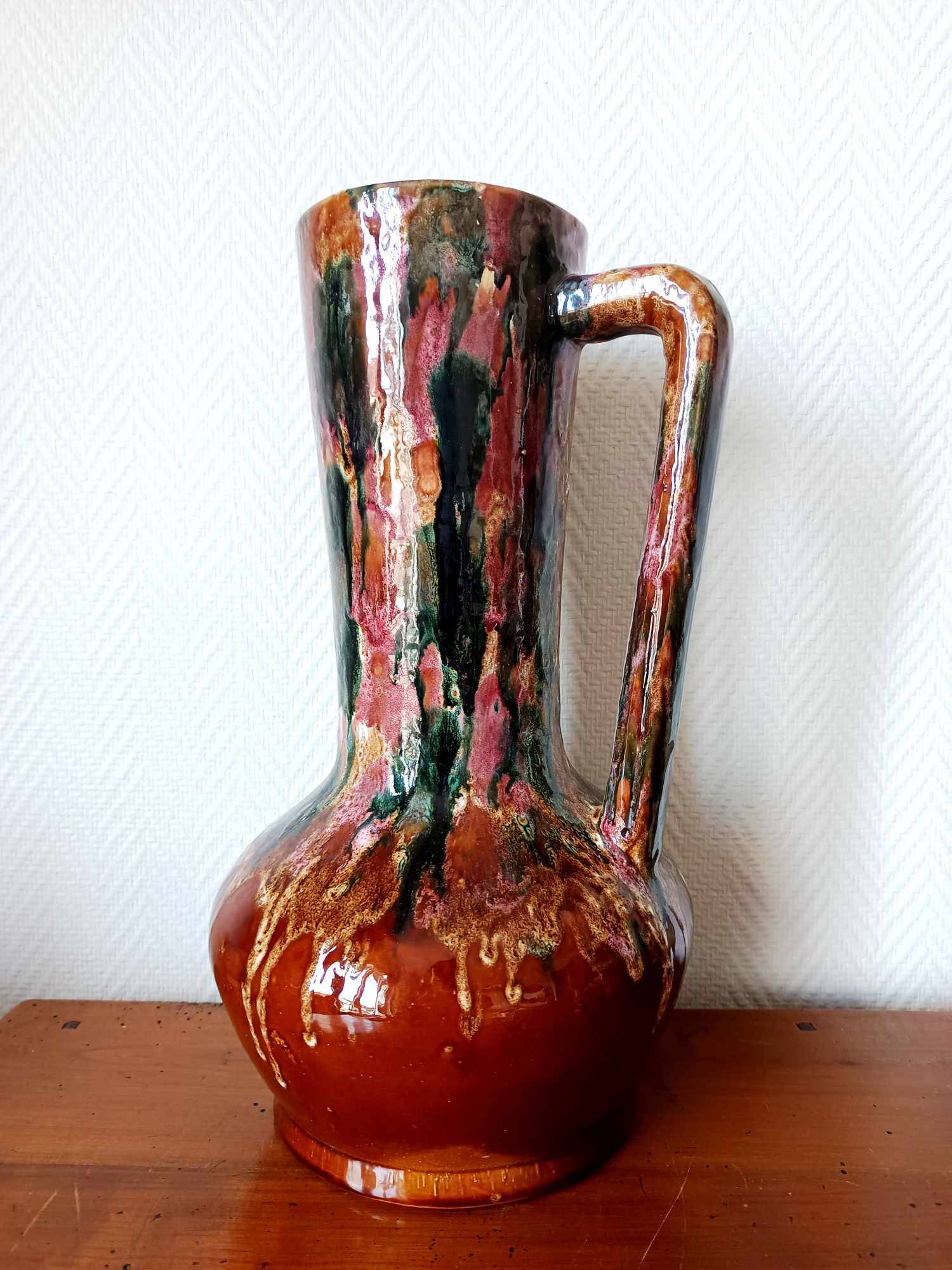 XXL Sars Vase Vintage Pottery