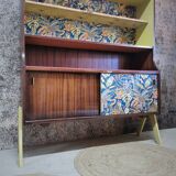 Vintage asymmetrical sideboard with compass legs