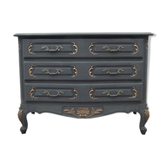 Commodity Style Louis XV matte black