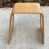 Vintage Benjamin Bent Stool in Curved Wood by Lisa Norinder for Ikea