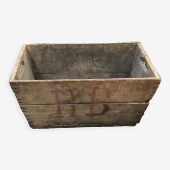 Wooden harvest crate