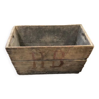 Wooden harvest crate